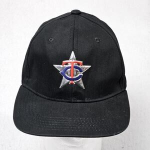 Minnesota Twins First Avenue Hat Minneapolis Theme Night Promo‎ Ballcap Black